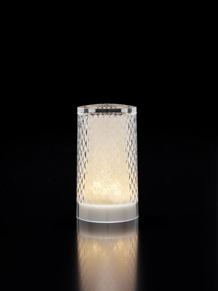 DJOBIE VENETIAN GLITTER LED-Akku-Tischleuchte