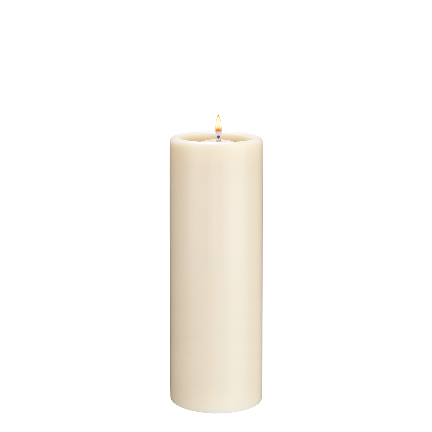 FlexiLight Dauerkerze Durchmesser 10cm Creme