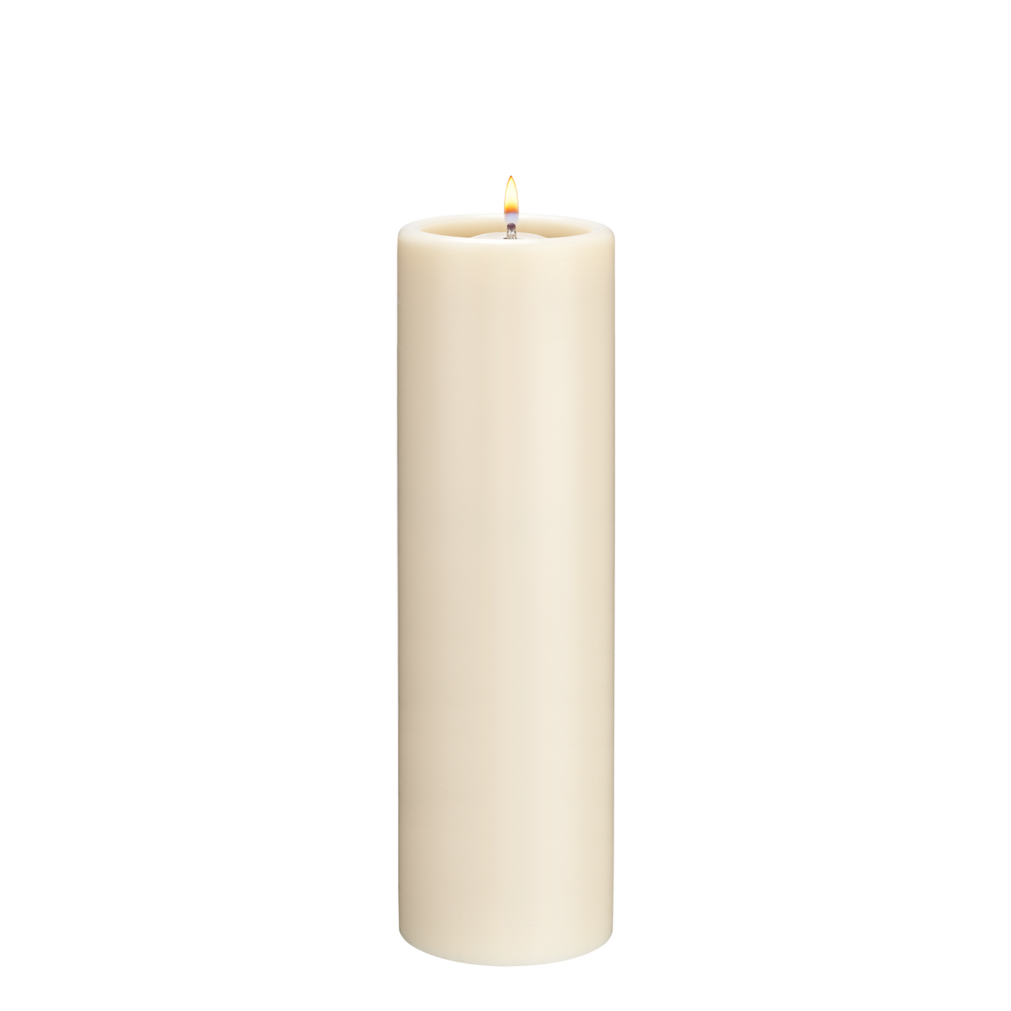 FlexiLight Dauerkerze Durchmesser 10cm Creme
