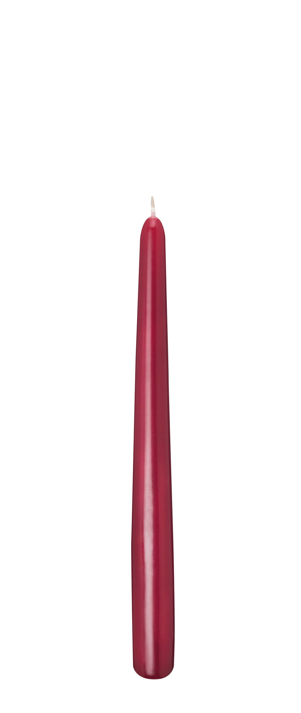 Spitzkerzen 50er Pack Bordeaux