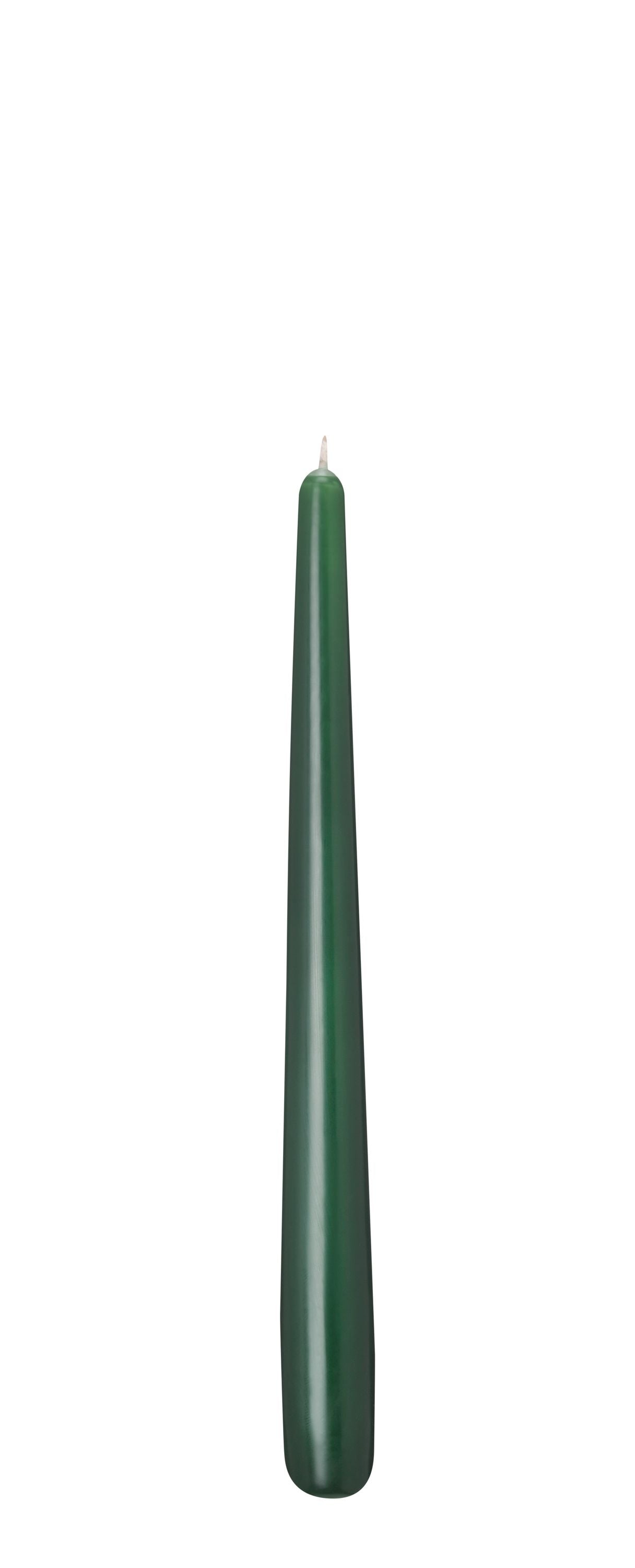 Spitzkerzen 50er Pack Dunkelgrün
