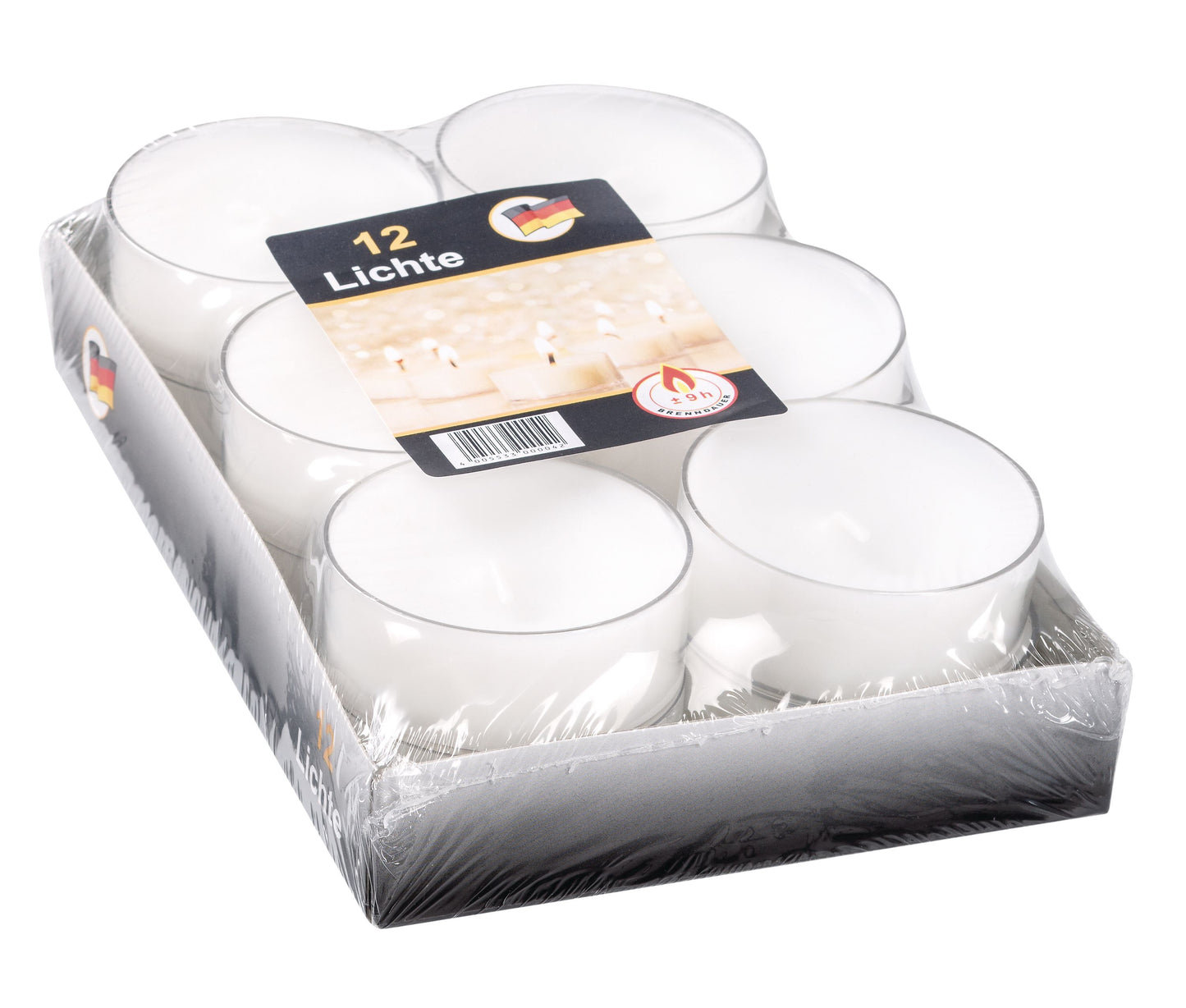 Stimmungs-Maxilichte PET/PC 12er Tray