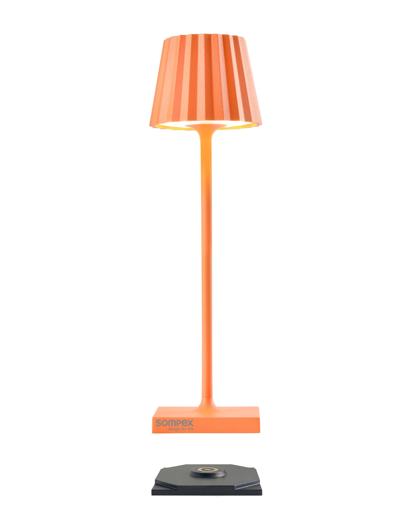TROLL NANO - orange, Akku-Tischleuchte