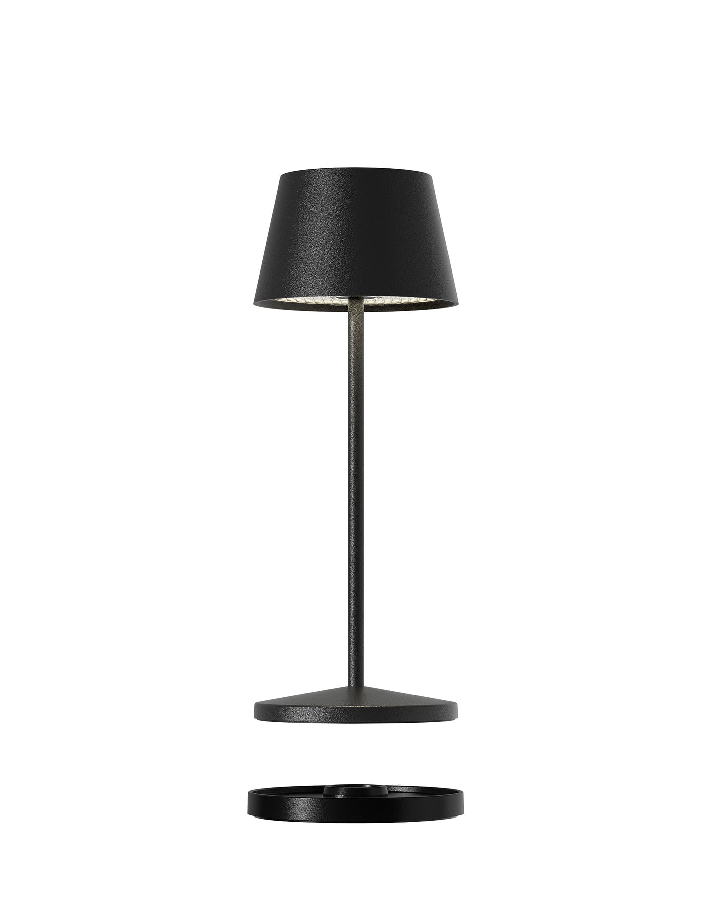 SEOUL MICRO RC - schwarz, Akku-Tischleuchte