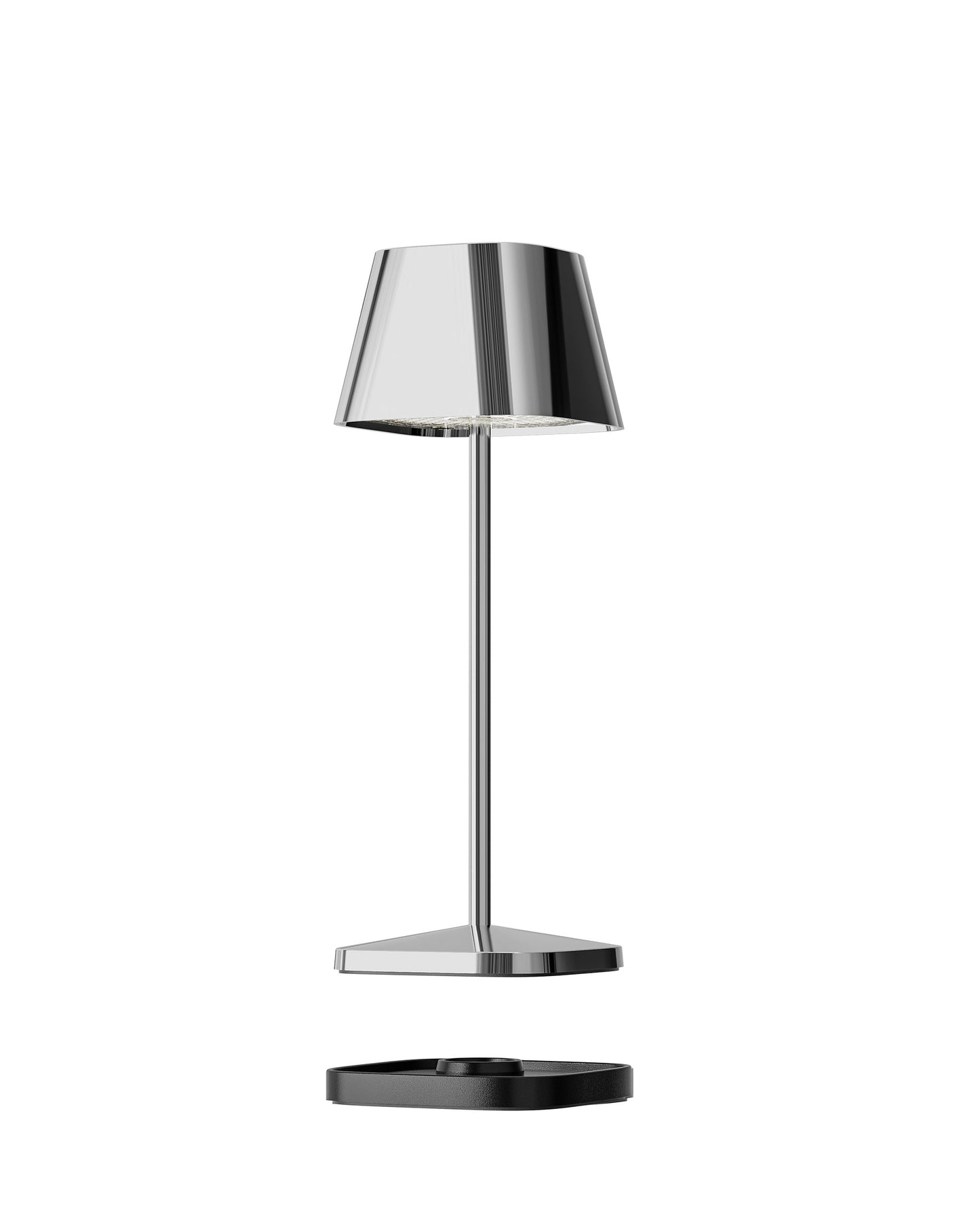 NEAPEL MICRO RC - chrom, Akku-Tischleuchte