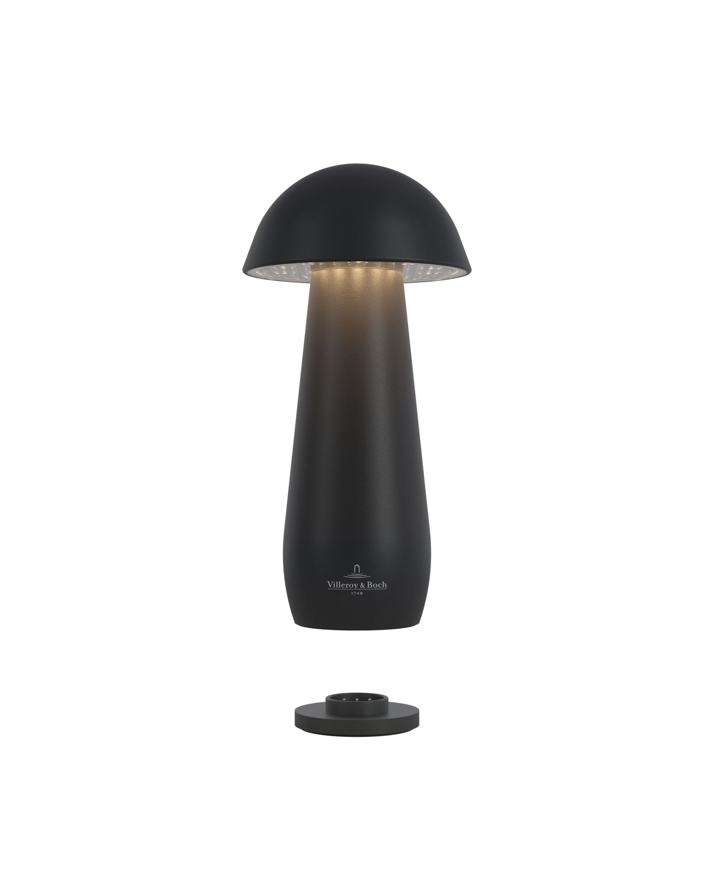 MODENA 16 cm - schwarz, Akku-Tischleuchte