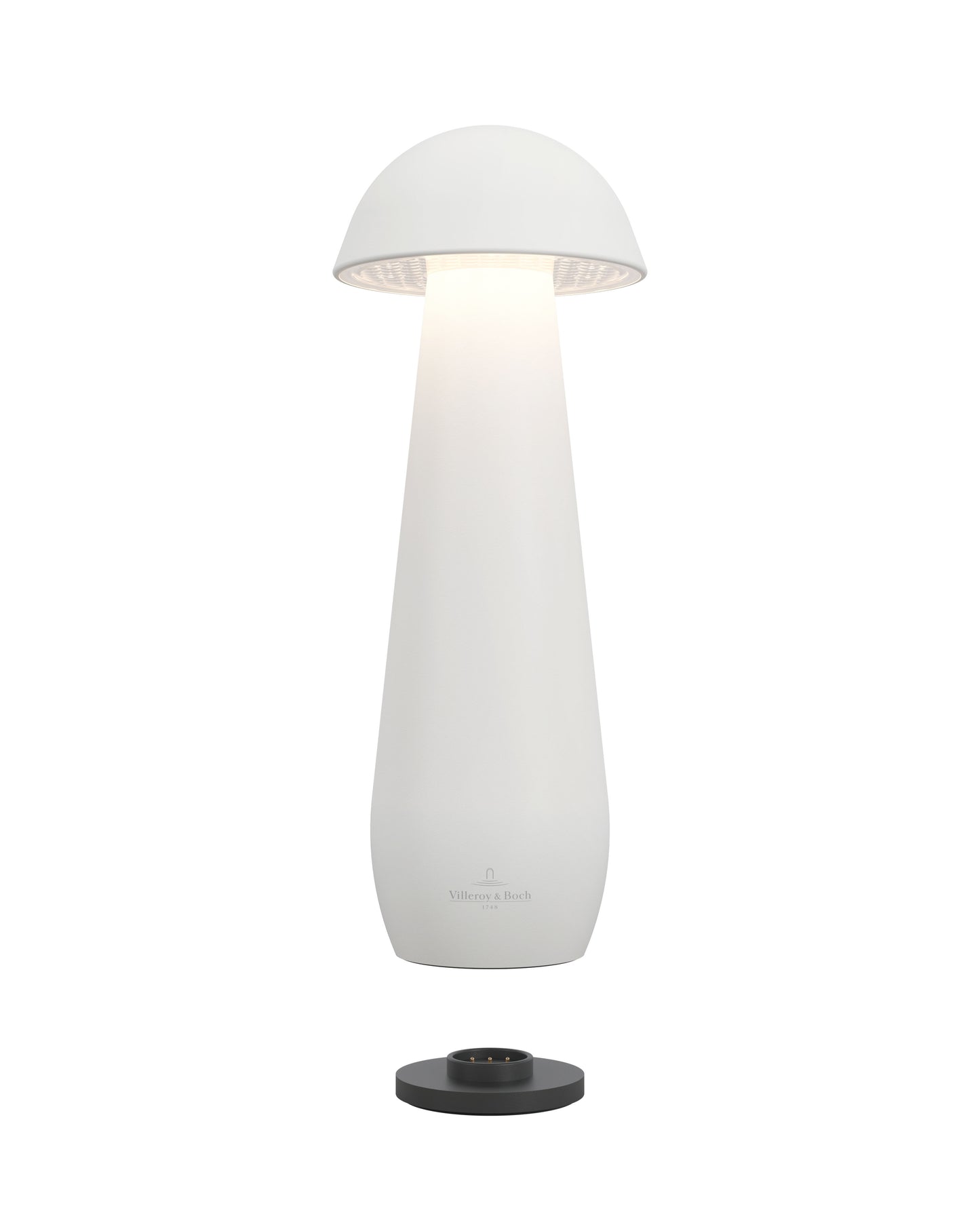 MODENA 21 cm - weiß, Akku-Tischleuchte