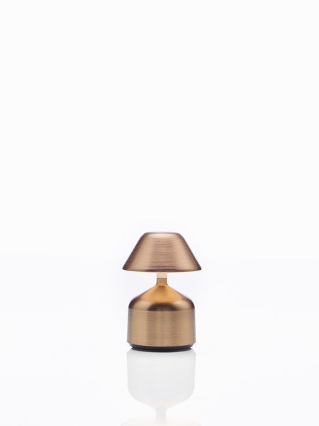DEMOISELLE SMALL - CAP LED-Akku-Tischleuchte Antique Bronze