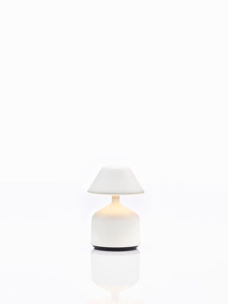 DEMOISELLE SMALL - CAP LED-Akku-Tischleuchte Weiß