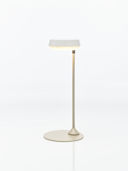 MIRAI LED-Akku-Tischleuchte sand LED weiß