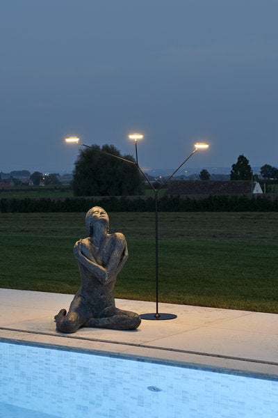 MIRAI TREE LED-Akku-Stehleuchte LED sand
