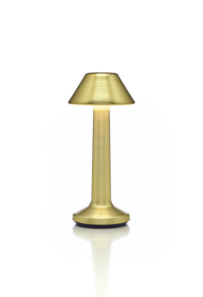 MOMENTS - CAP LED-Akku-Tischleuchte Gelbgold