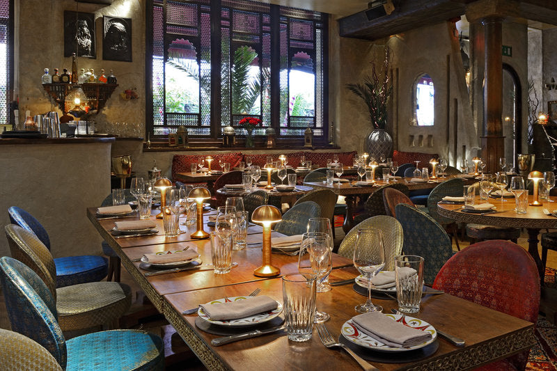 MOMENTS - BOWL LED-Akku-Tischleuchte Kupfer