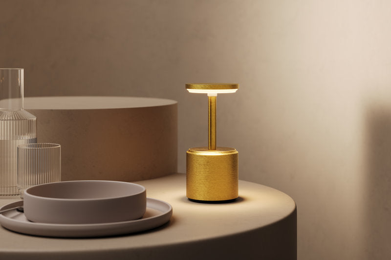 COSMOS SMALL - NOVA LED-Akku-Tischleuchte kupfer