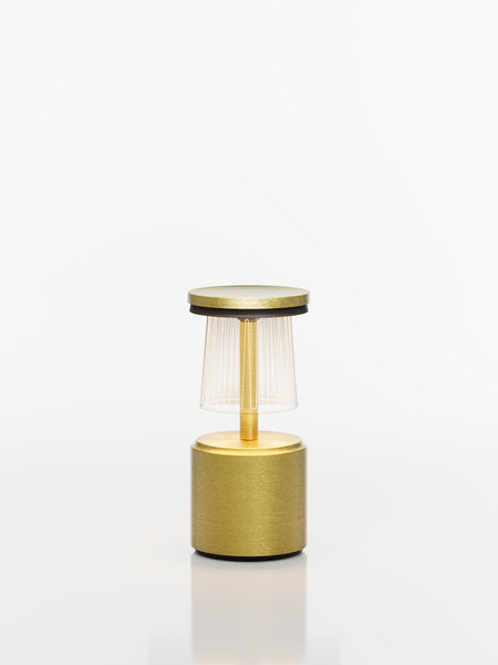COSMOS SMALL - SIRIUS LED-Akku-Tischleuchte gelbgold