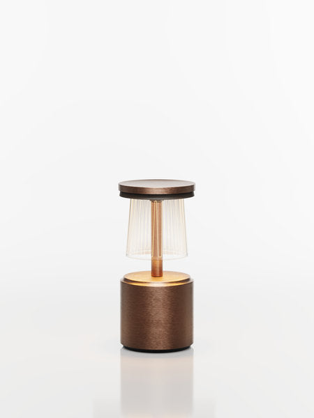 COSMOS SMALL - SIRIUS LED-Akku-Tischleuchte bronze