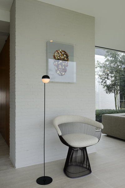 SOLARIS LED-Akku-Stehleuchte schwarz LED sand