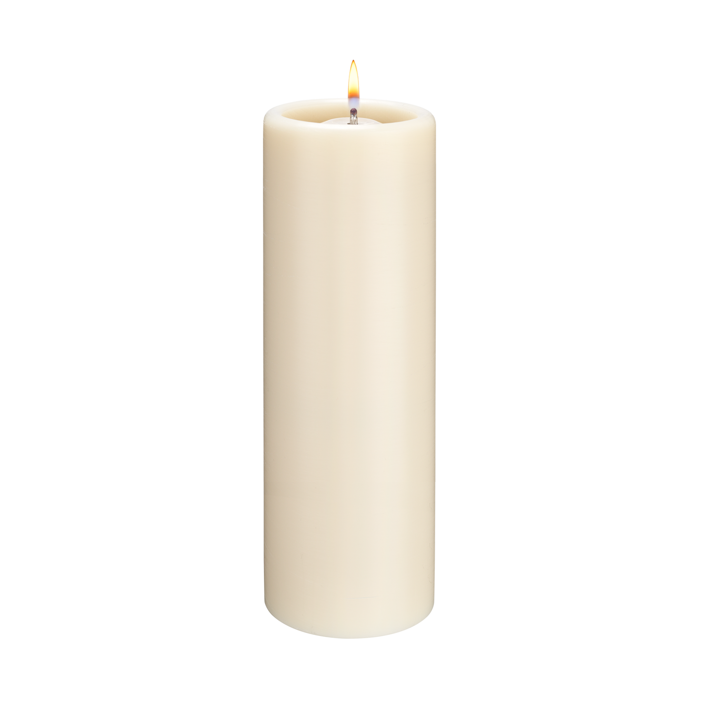 FlexiLight Dauerkerze Durchmesser 6cm Creme
