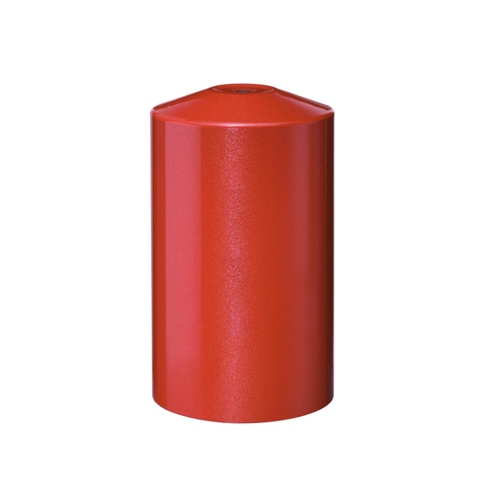 Zierhülle Rot-Metallic (für Flüssigwachseinsatz 6100/6200)