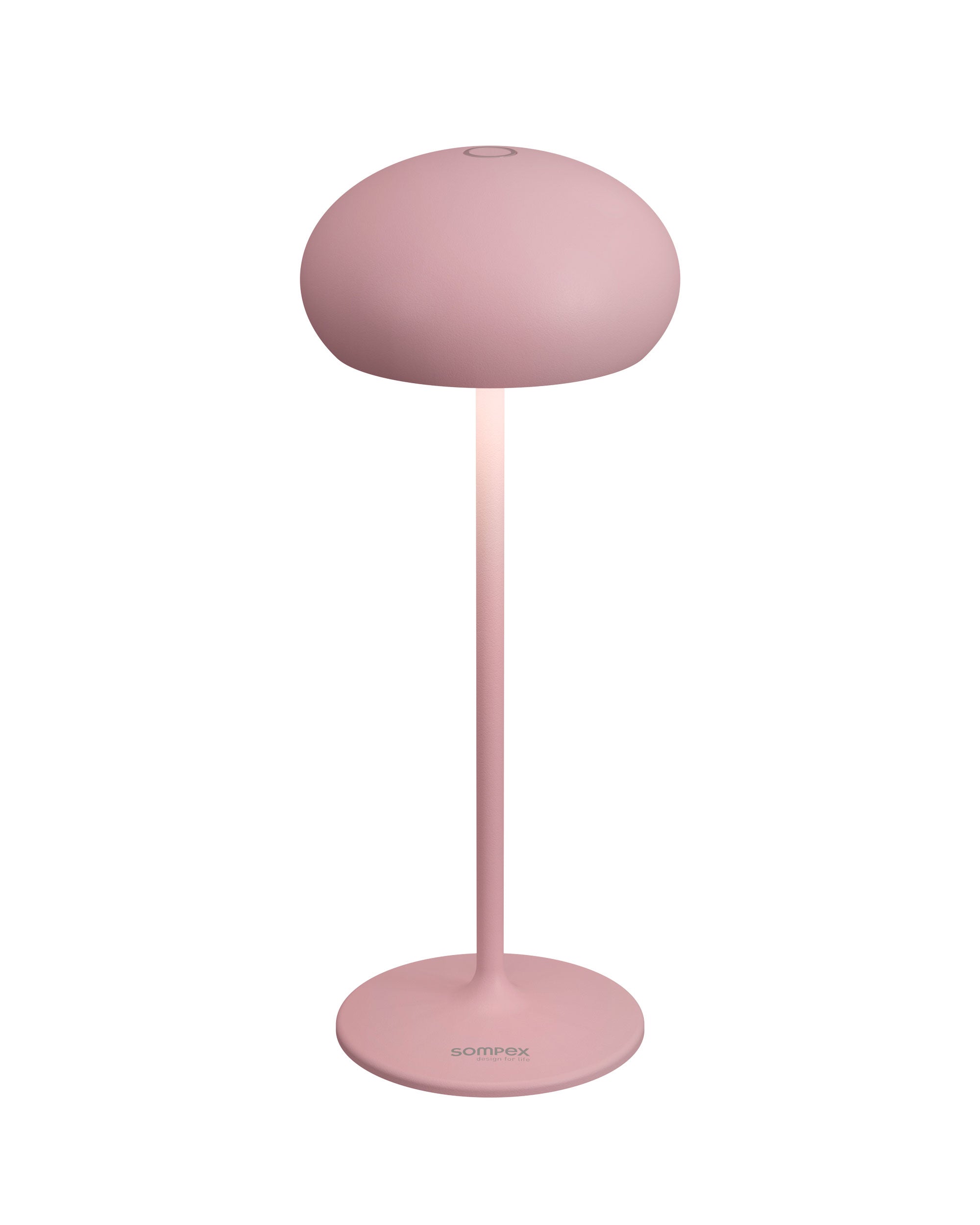 PEBBLE - pink, Akku-Tischleuchte