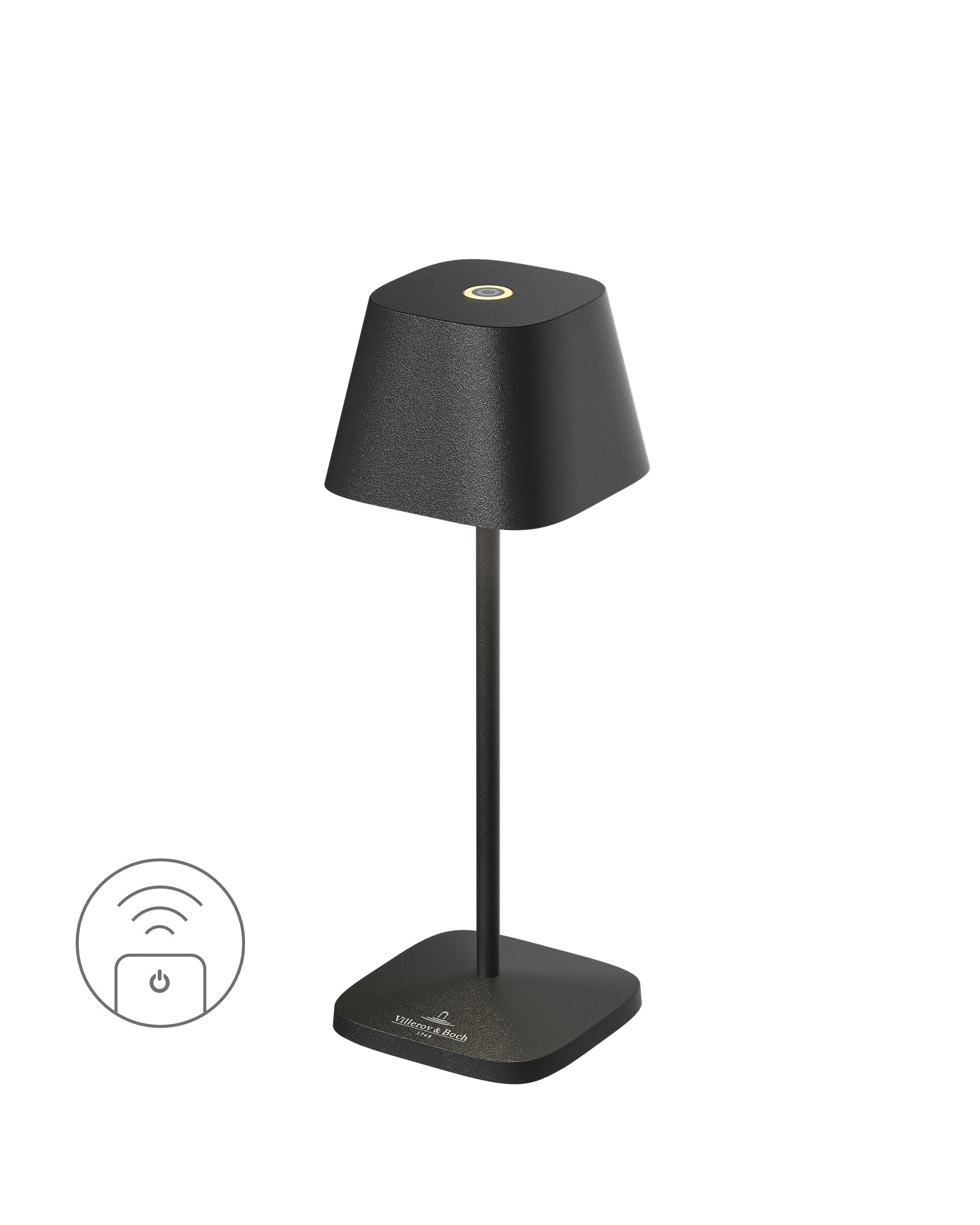 NEAPEL MICRO RC - schwarz, Akku-Tischleuchte