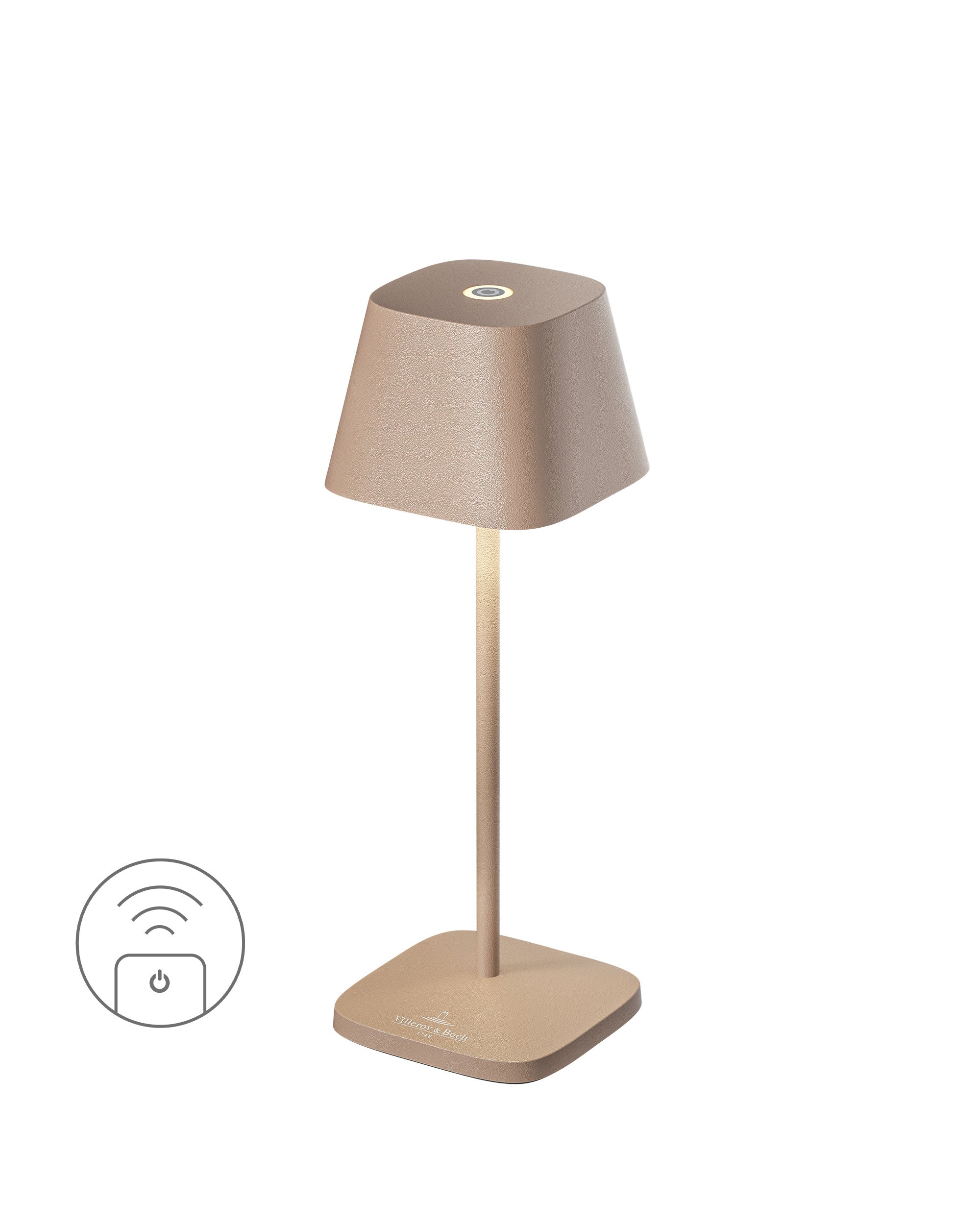 NEAPEL MICRO RC - sand, Akku-Tischleuchte