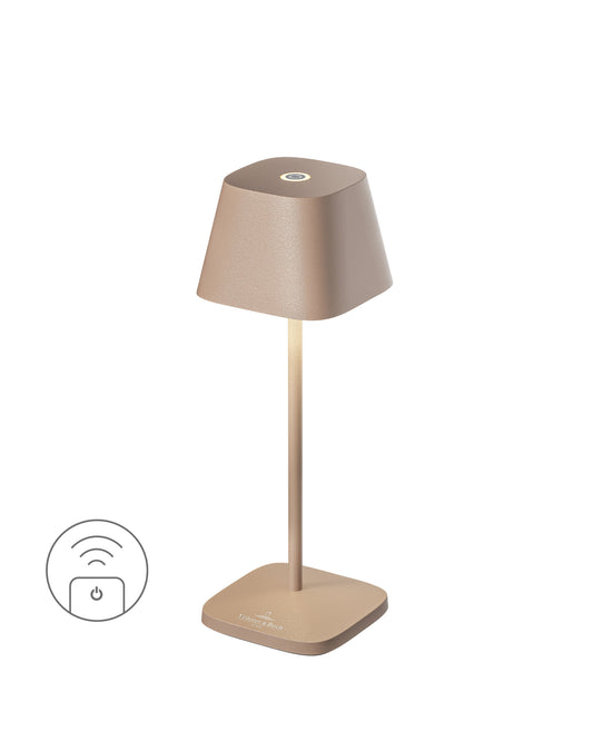 NEAPEL MICRO RC - sand, Akku-Tischleuchte