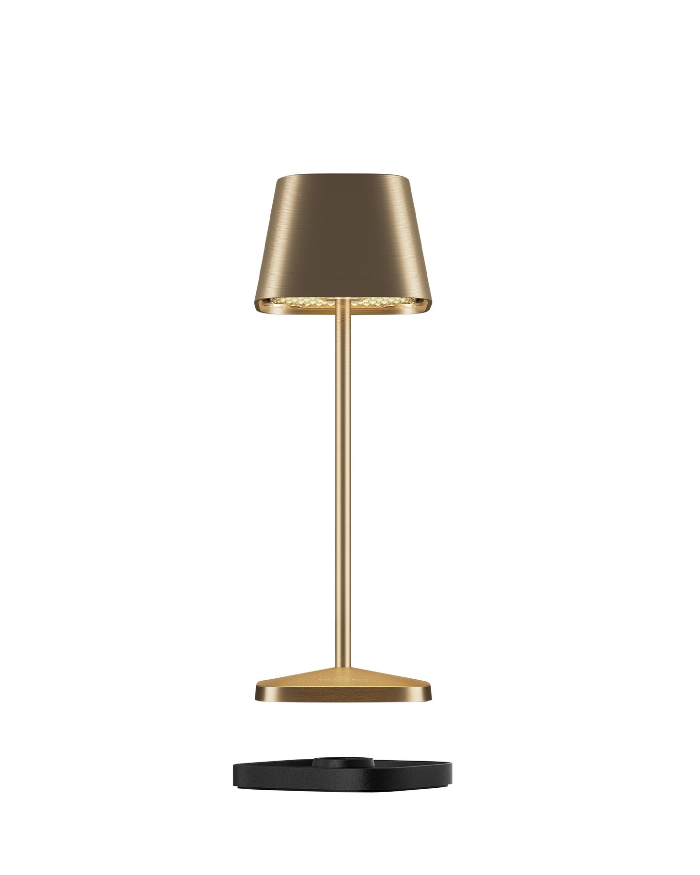 NEAPEL MICRO RC - gold gebürst., Akku-Tischl.