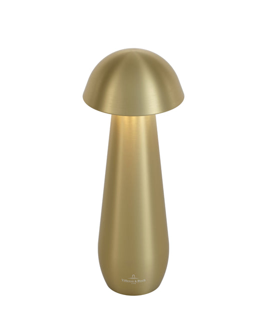 MODENA 21 cm - gold gebürstet, Akku-Tischleuchte
