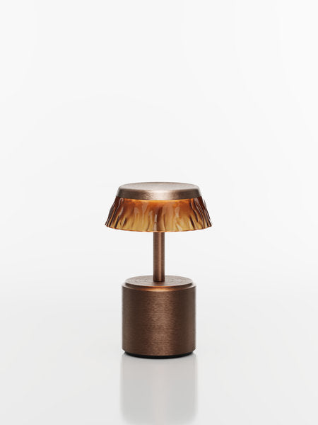 COSMOS SMALL - APOLLO LED-Akku-Tischleuchte bronze