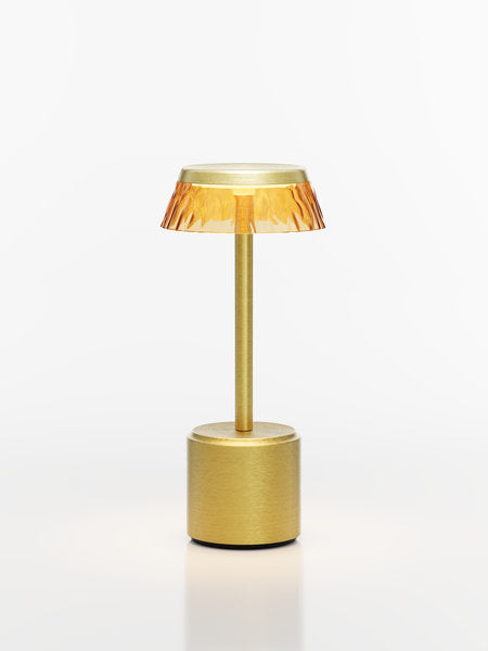 COSMOS TALL - APOLLO LED-Akku-Tischleuchte gelbgold