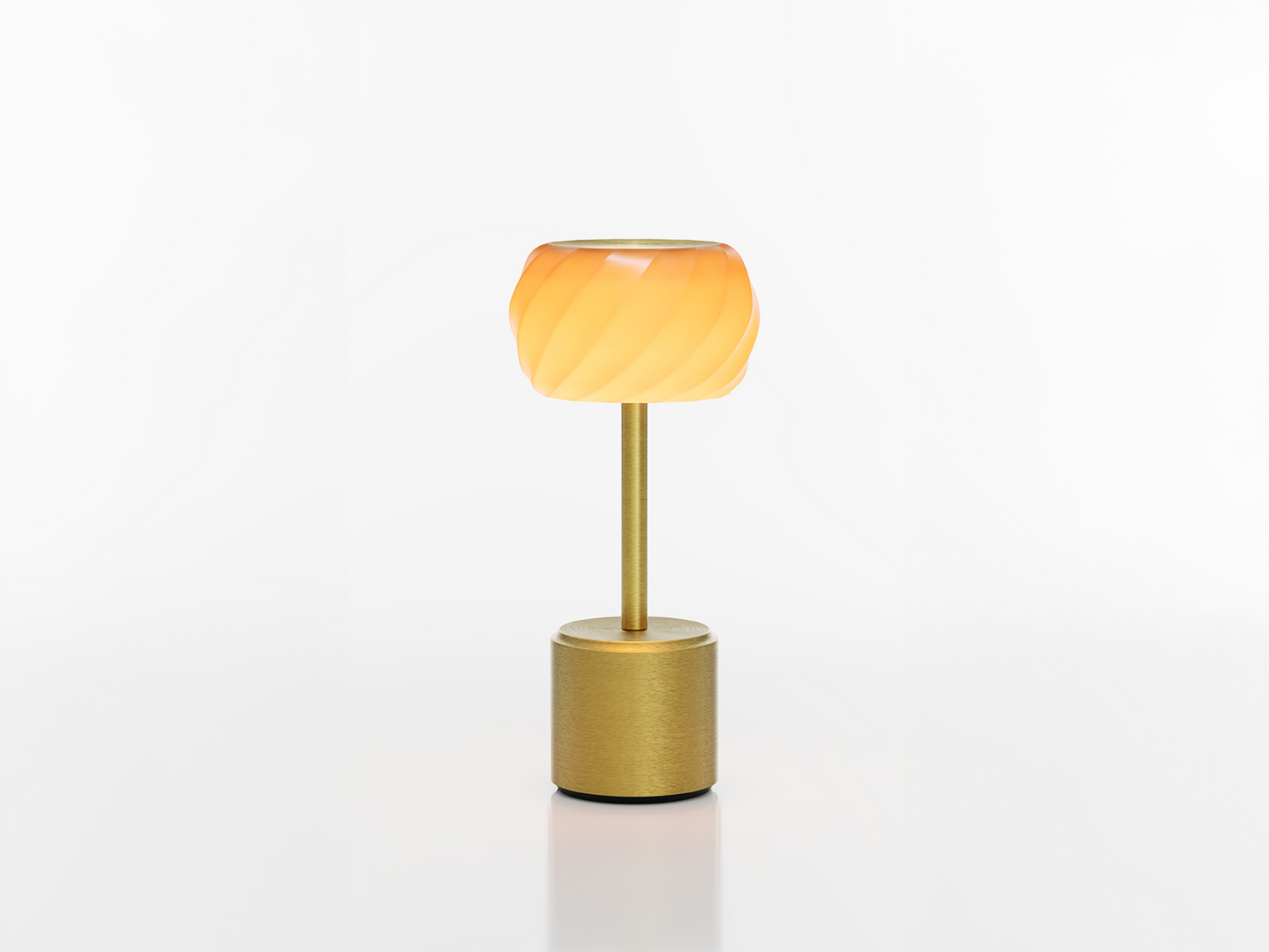 COSMOS TALL - ASTRA LED-Akku-Tischleuchte gelbgold