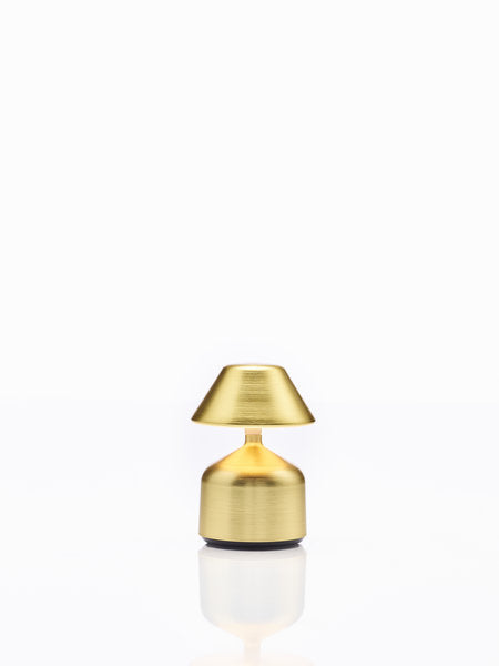 DEMOISELLE SMALL - CAP LED-Akku-Tischleuchte Gelbgold