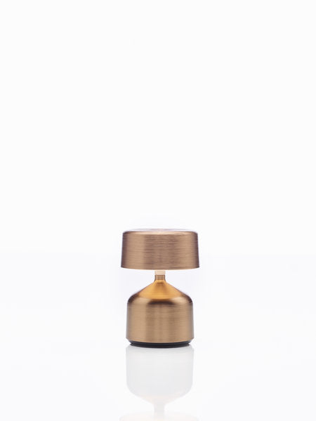 DEMOISELLE SMALL - CYLINDER LED-Akku-Tischleuchte Antique Bronze