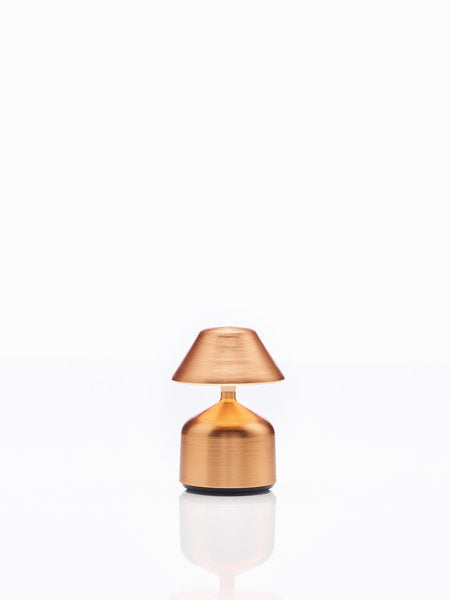 DEMOISELLE SMALL - CAP LED-Akku-Tischleuchte Kupfer
