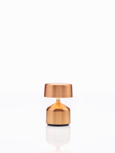 DEMOISELLE SMALL - CYLINDER LED-Akku-Tischleuchte Kupfer