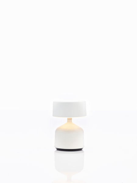 DEMOISELLE SMALL - CYLINDER LED-Akku-Tischleuchte Weiß