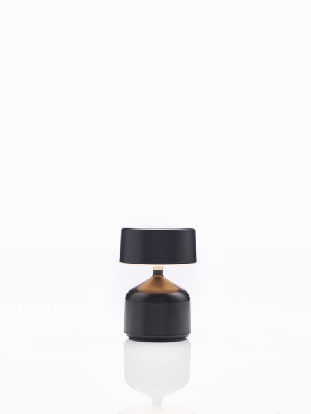 DEMOISELLE SMALL - CYLINDER LED-Akku-Tischleuchte Schwarz