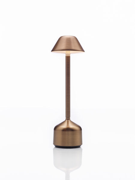 DEMOISELLE TALL - CAP LED-Akku-Tischleuchte Antique Bronze