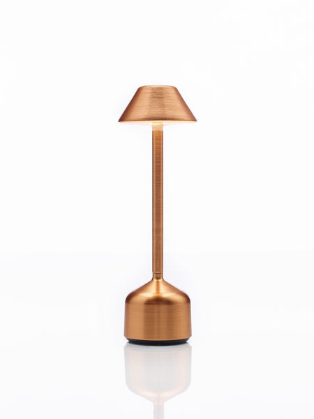 DEMOISELLE TALL - CAP LED-Akku-Tischleuchte Kupfer