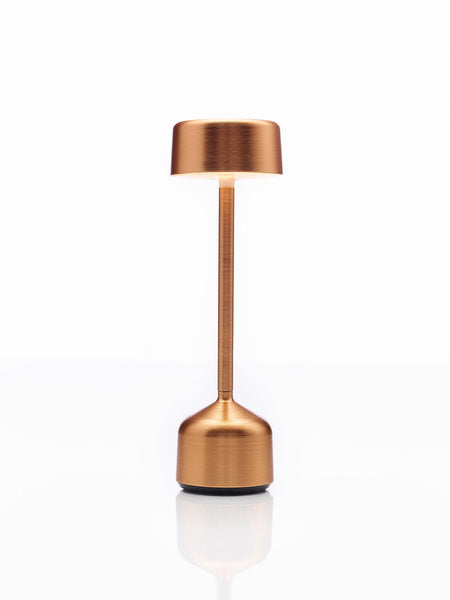DEMOISELLE TALL - CYLINDER LED-Akku-Tischleuchte Kupfer