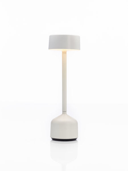 DEMOISELLE TALL - CYLINDER LED-Akku-Tischleuchte Weiß