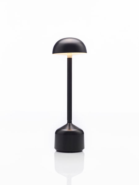 DEMOISELLE TALL - BOWL LED-Akku-Tischleuchte Schwarz