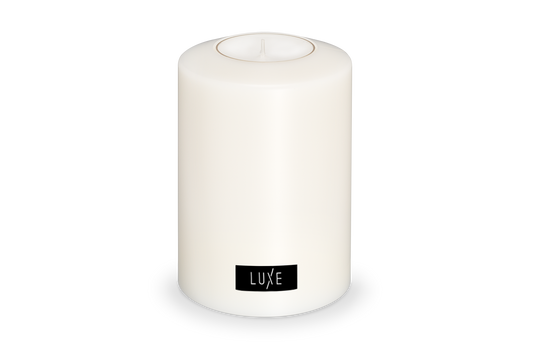 LUXE Classic Dauerkerze Weiß