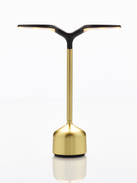 GRAND CRU LED-Akku-Tischleuchte gelbgold
