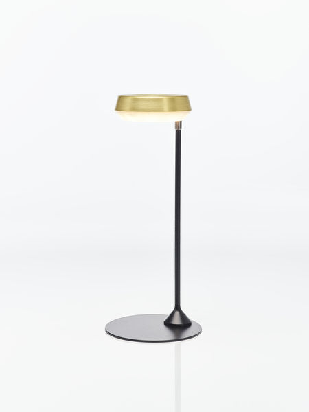 MIRAI LED-Akku-Tischleuchte schwarz LED gelbgold