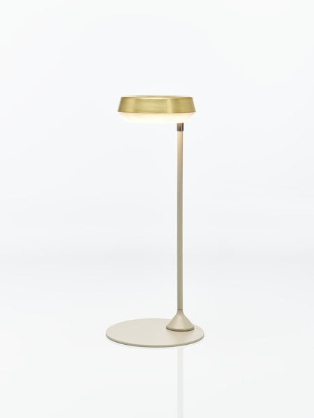 MIRAI LED-Akku-Tischleuchte sand LED gelbgold