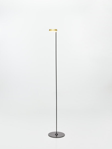 MIRAI LED-Akku-Stehleuchte schwarz LED gelbgold