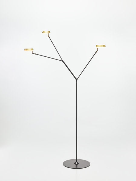 MIRAI TREE LED-Akku-Stehleuchte LED gelbgold