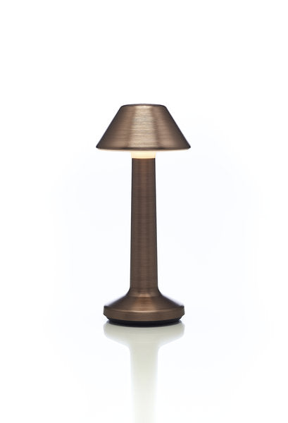 MOMENTS - CAP LED-Akku-Tischleuchte Antique Bronze
